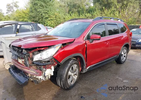 2019 Subaru Ascent Premium из США, поврежденный, VIN 4S4WMAFD5K3465384